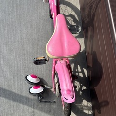 自転車　子ども　女の子　14いんちインチの画像