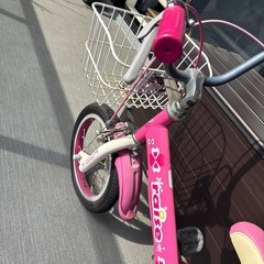 自転車　子ども　女の子　14いんちインチの画像