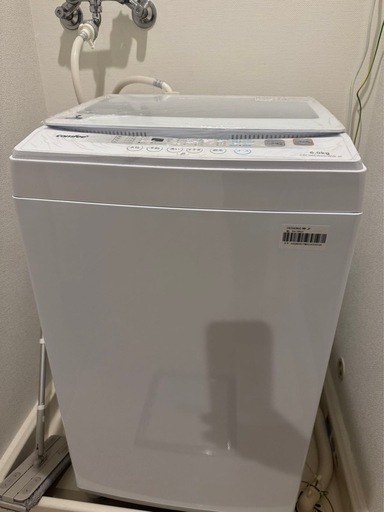 洗濯機　6.0kg  美品　2024年製
