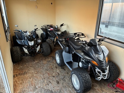 四輪バギー　ATV     2スト　公道可　ノーヘル　普通免許　不具合無　調子良