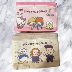 サンリオキャラクターズ 収納ボックス 2色セットの画像
