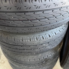 ハイエース　200系　夏タイヤ&アルミ　セットの画像