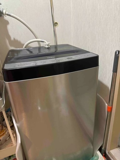 （売約済み）全自動洗濯機 URBAN CAFE SERIESステンレスブラック洗濯5.5kg