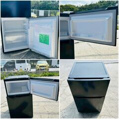 【❗️✨単身・一人暮らしに最適✨❗️】2023年製 YAMADA 2ドア冷蔵庫✨YRZ-C09H1 ❗️清掃・動作確認済み❗️の画像