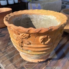 素焼き鉢　4個セットの画像