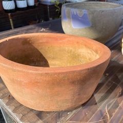 素焼き鉢　4個セットの画像