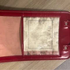 土屋鞄　クラリーノ　赤色　ランドセル　の画像