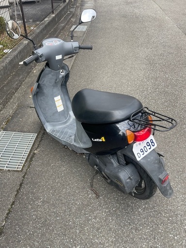 自賠責R11年3まで　スズキ　レッツ4  CA45A 原付　50cc