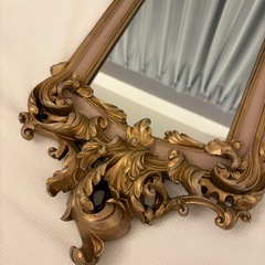 アンティーク調ミラーの画像
