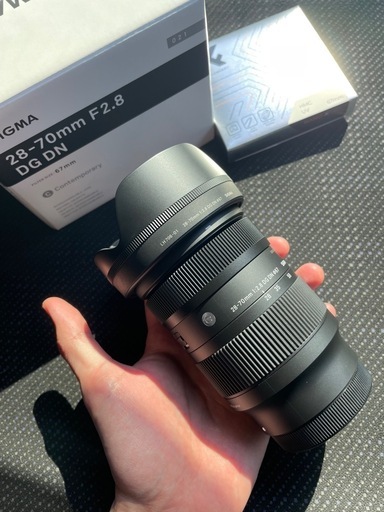 【カメラレンズ】SIGMA CONTEMPORARY 28–70mm F2.8 DG DN ソニーEマウント