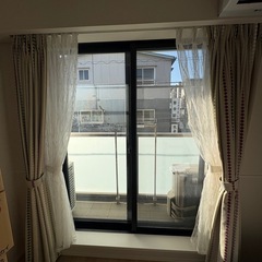 美品！ フジエテキスタイル レース(PF1451CH) W1880×H1940の画像