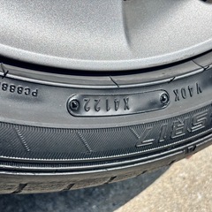 30プリウス Sツーリングセレクション 純正17インチ 4本 215/45R17の画像