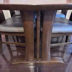 カリモク　ダイニングテーブルセットの画像
