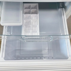 (送料無料) 2022年 極美品 154L 冷蔵庫 ガラス棚 フルオープン扉の画像