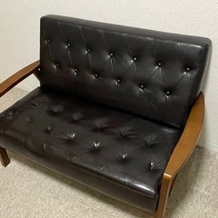 二人掛けソファの画像