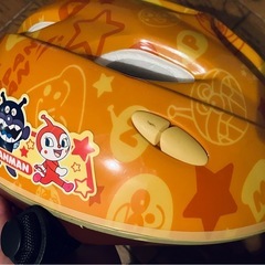 値下げ中　アンパンマン　子供用　ヘルメットの画像