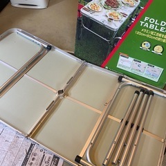 コールマン折りたたみテーブルの画像