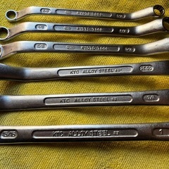 KTC めがねレンチ　インチサイズ　セット　工具の画像