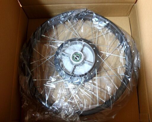 クロスカブ110 JA45 新品 純正リアホイールサブアッシー 42650-K88-B00ZA *NH303M* マットアクシスグレーメタリック
