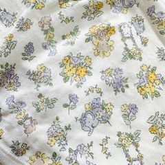 ベビー肌着 60サイズ コンビ肌着 長袖の画像