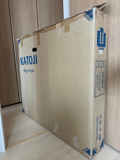 KATOJI 木製ベビーベッド