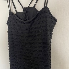 レディースワンピース　ブラックの画像