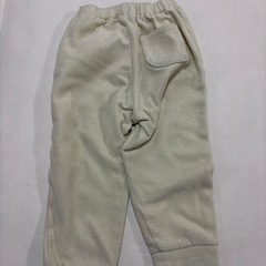 ユニクロ　フリースパジャマ90cmの画像