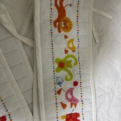 ベビーベッドガード　IKEAの画像