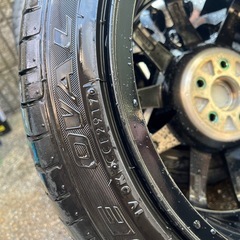 GR86sz純正タイヤ　17インチホイール4本セット の画像