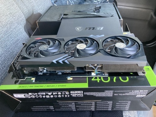 グラボ　MSI GeForce RTX 4070 Ti 12G 