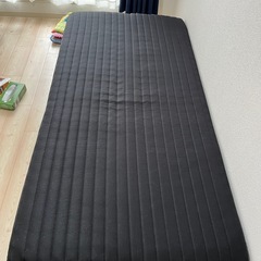 アイリスプラザ 【シングルベッド（マットレス付き／ブラック）】 の画像