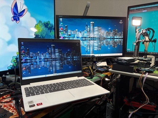 ノートパソコン Lenovo IdeaPad Windows11 Ryzen 7 3700U メモリ8GB SSD 256GB+HDD
