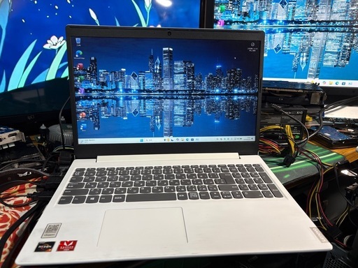 ノートパソコン Lenovo IdeaPad Windows11 Ryzen 7 3700U メモリ8GB SSD 256GB+HDD