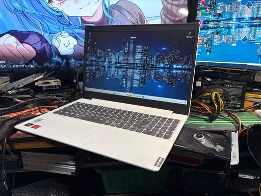 ノートパソコン Lenovo IdeaPad Windows11 Ryzen 7 3700U メモリ8GB SSD 256GB+HDD