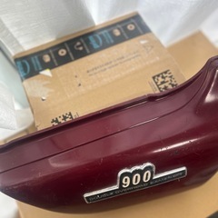 当時物‼️日本製‼️ KAWASAKI 900 バイクサイドカバー　あずき色の画像