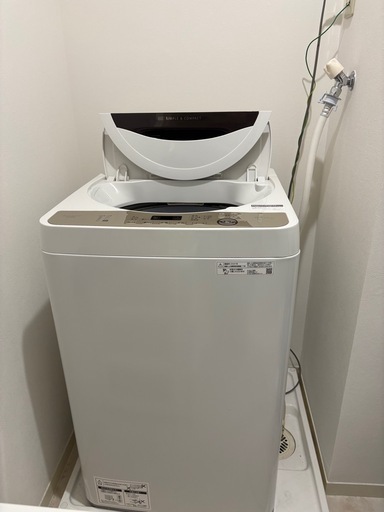 （決まりました）SHARP 洗濯機　6キロ