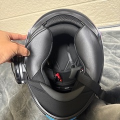 Kabuto ヘルメット ブラック/マルチカラーの画像