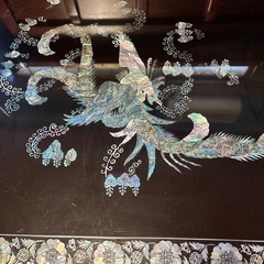 螺鈿座卓の画像