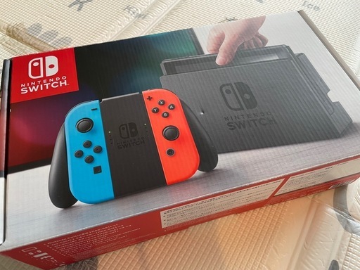 Nintendo Switch本体(外箱、付属品全てあり)