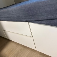 ベッドフレームとマットレス　の画像