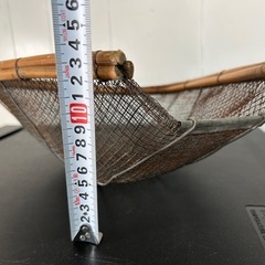 竹ざる 籠 ザル カゴ 昭和レトロ ポップ 竹かごの画像