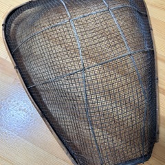 竹ざる 籠 ザル カゴ 昭和レトロ ポップ 竹かごの画像