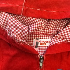 ミキハウスパーカーの画像