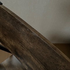 アイアン チェア木目の画像
