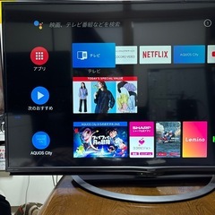 【ジャンク】　シャープアクオス　4T-C50AJ1の画像