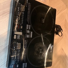 YAMAZEN 山善 2口IHクッキングヒーター IH調理器 YEH-1456の画像