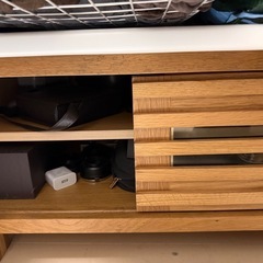 天然木テレビ台の画像