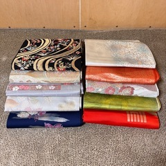 帯10点＋和装小物含め15点以上まとめ売りAの画像