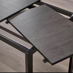 ヴァングスタ　ダイニングテーブル　IKEA 伸長式の画像
