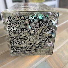 螺鈿細工　ジュエリーボックスの画像